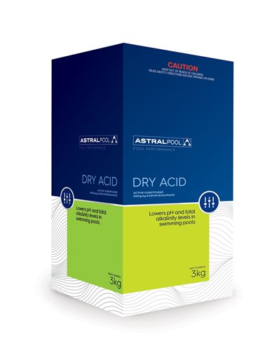 AstralPool Dry Acid 3Kg (Ctn4)