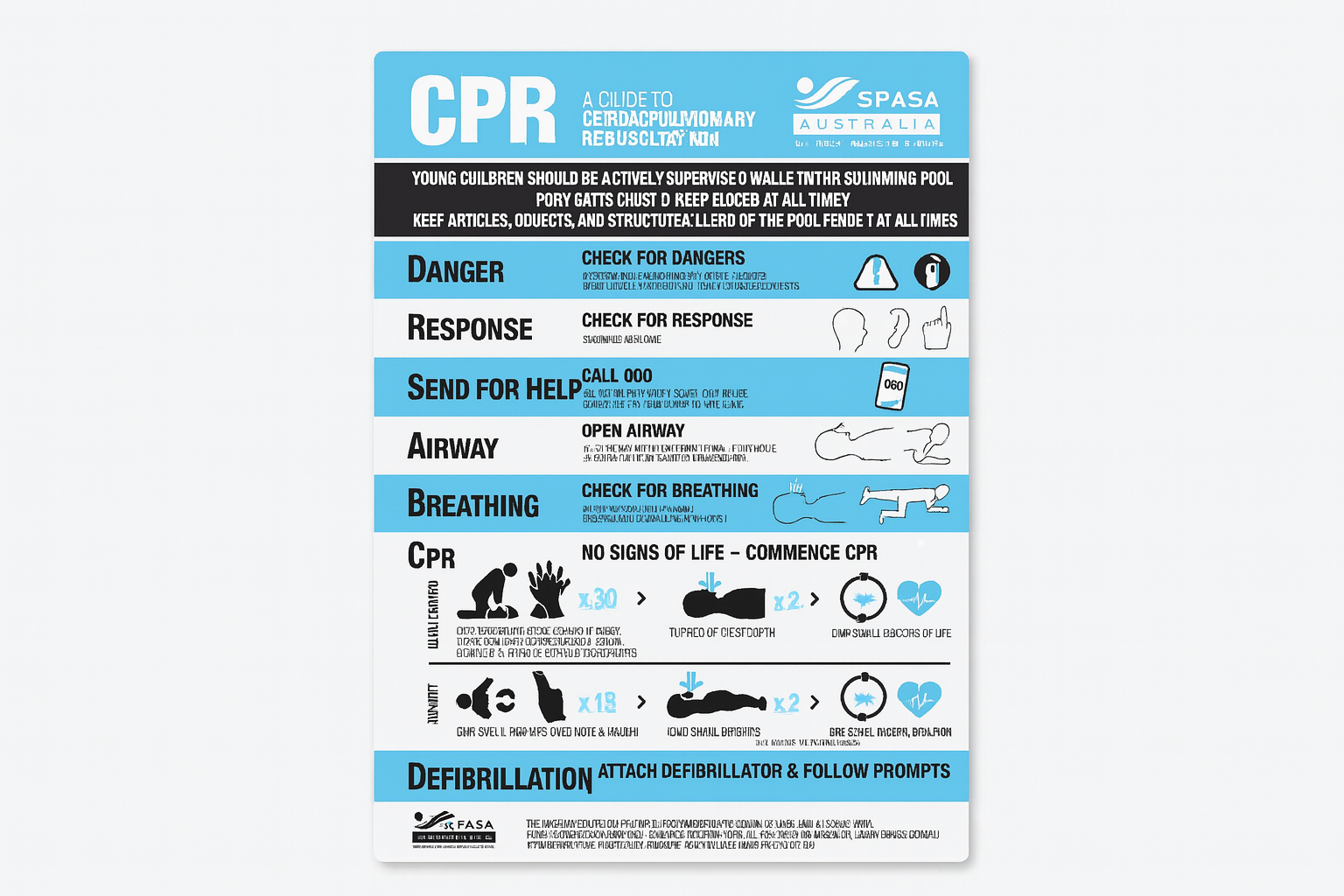 CPR Chart AstralPool