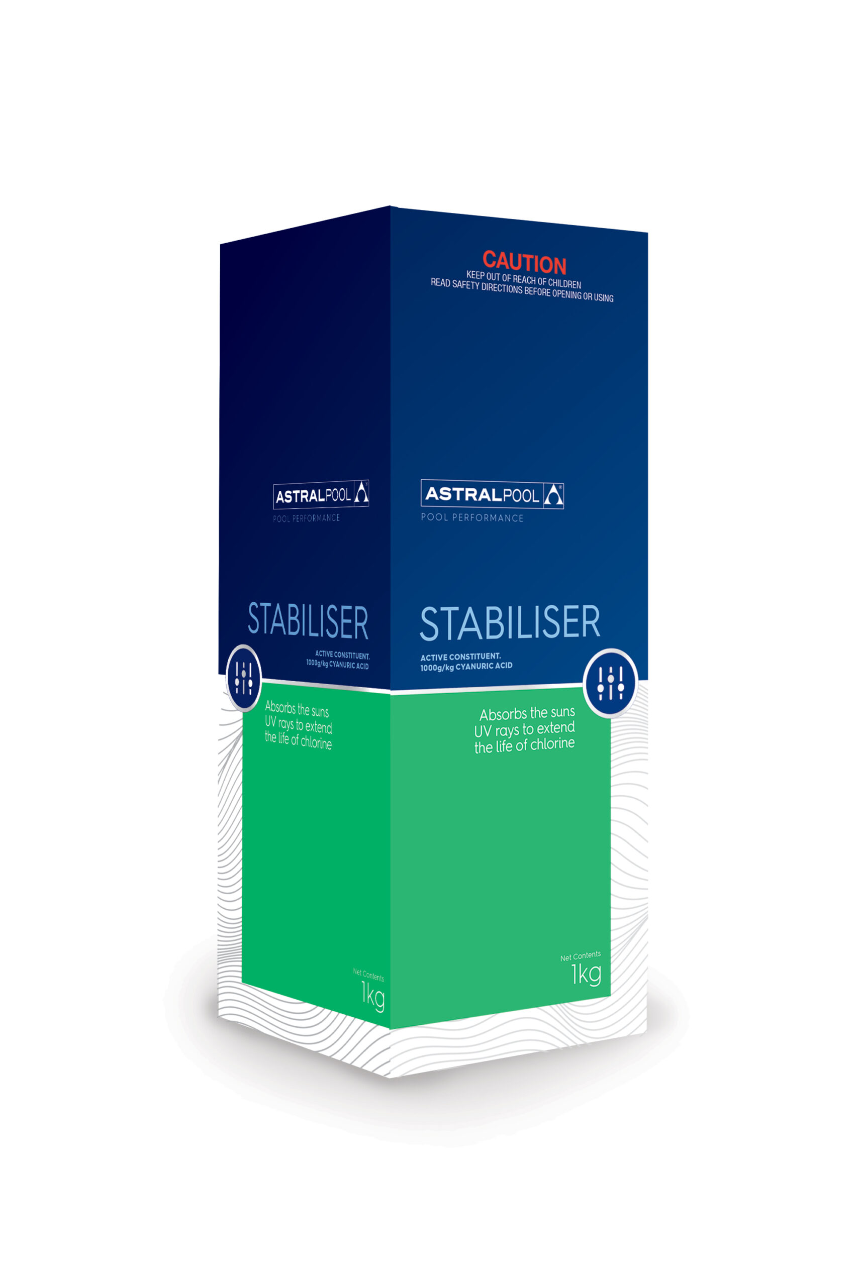 AstralPool Stabiliser 1Kg (Ctn 6)