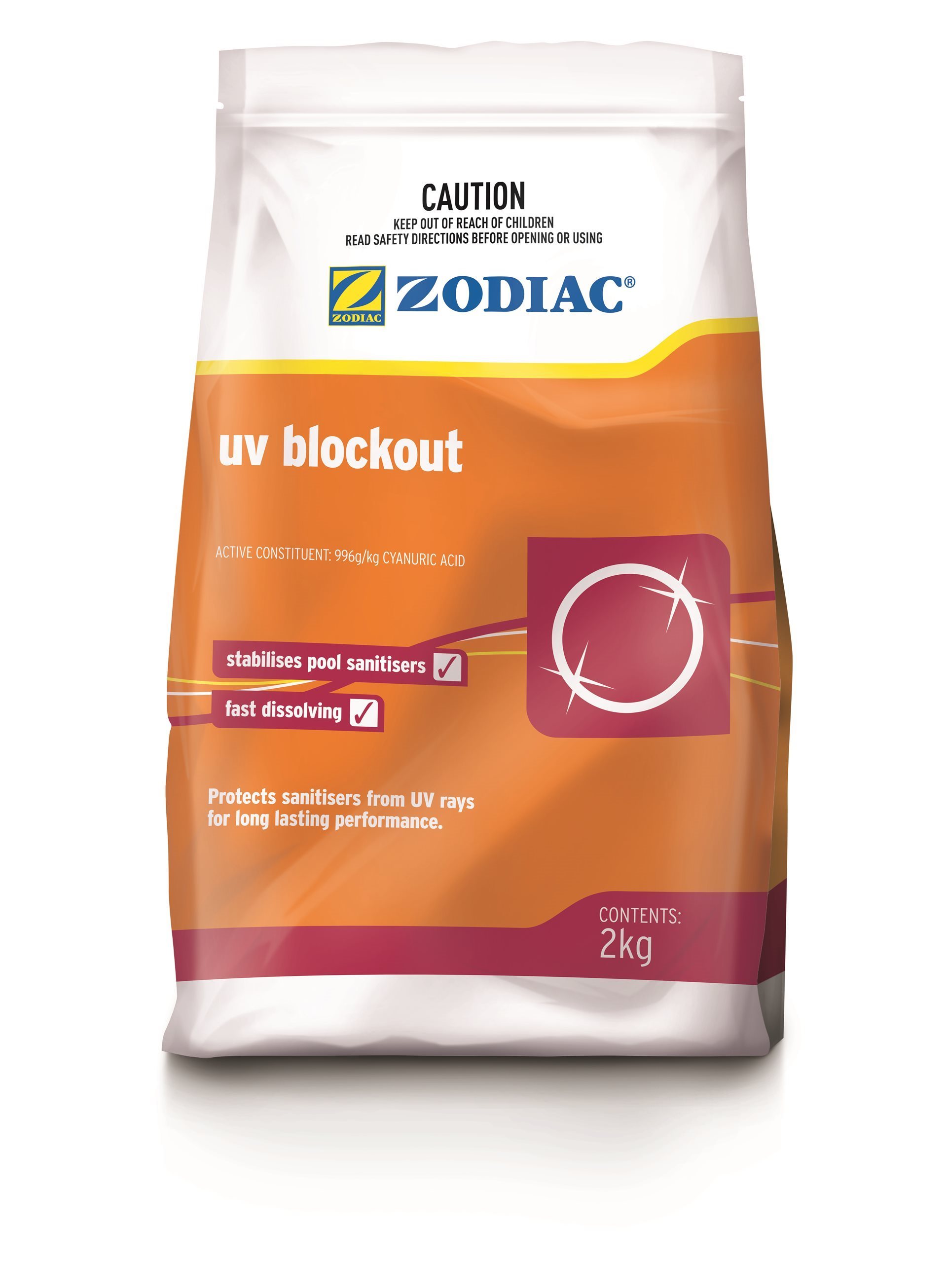 Zodiac 2Kg Uv Blockout