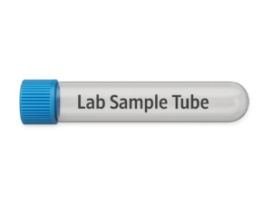 Lab Sample Tube Pad Printed