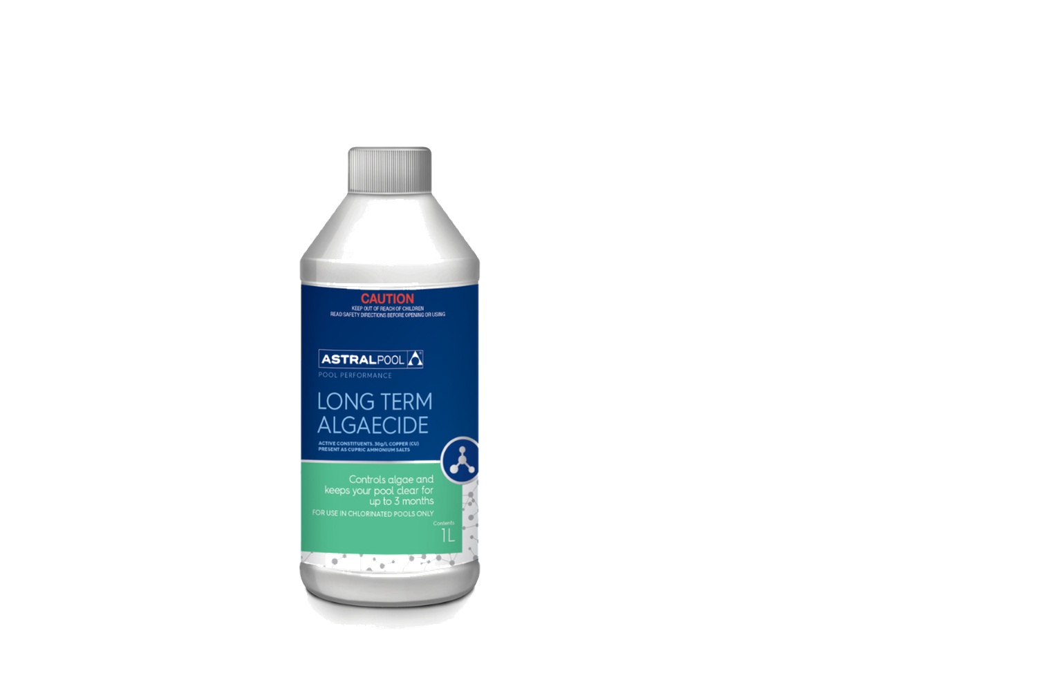 AstralPool Longterm Algaecide 1L (Ctn6