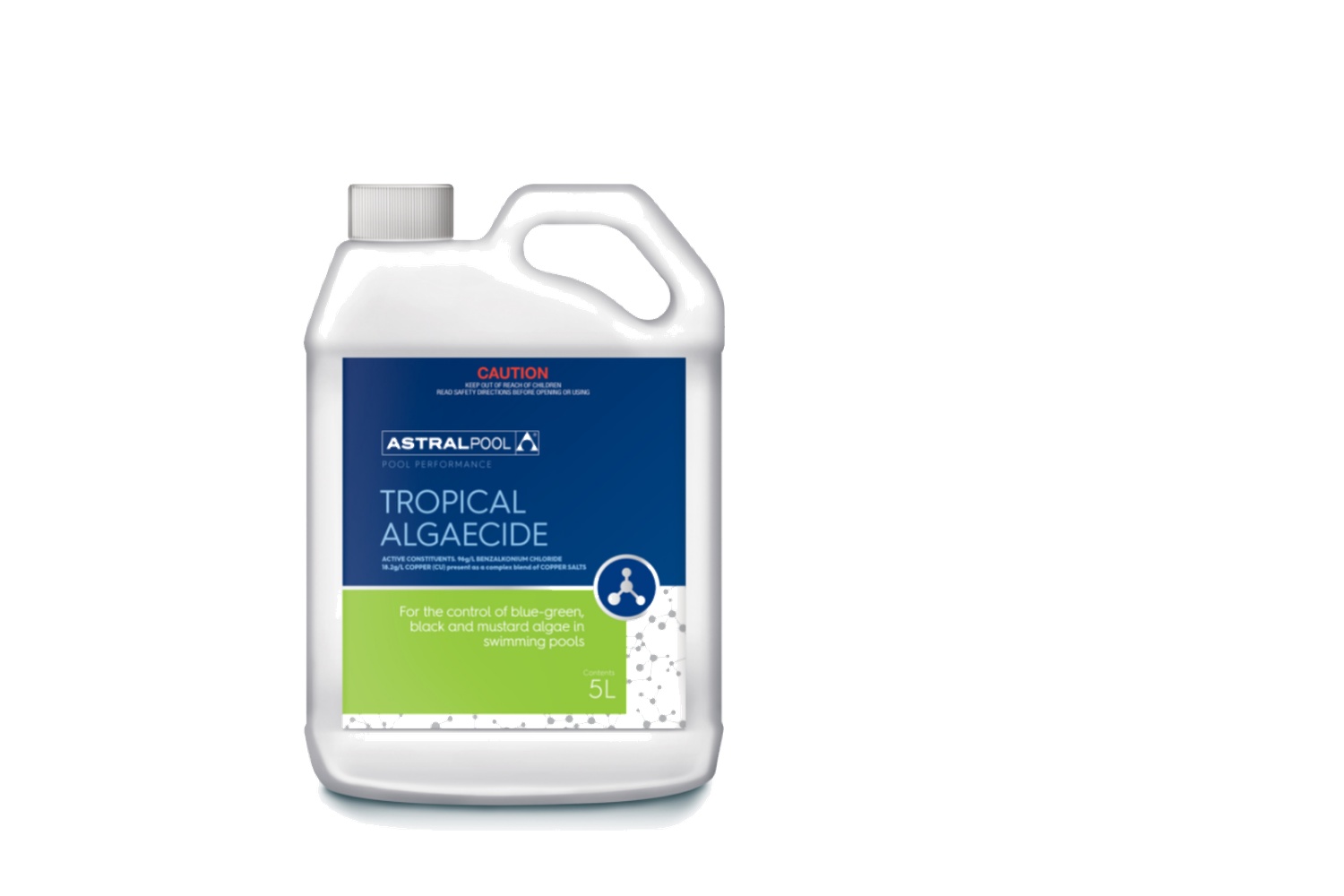 AstralPool Tropic Algaecide 5L (Ctn 4)