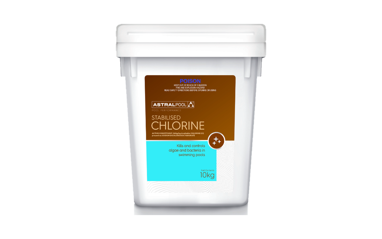 50Kg Stabilised Pool Chlor Tab