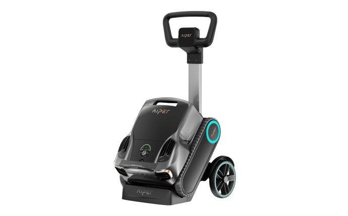 Aiper Scuba X1 Pro Max Robotic Pool Cleaner With Caddy - Image 7