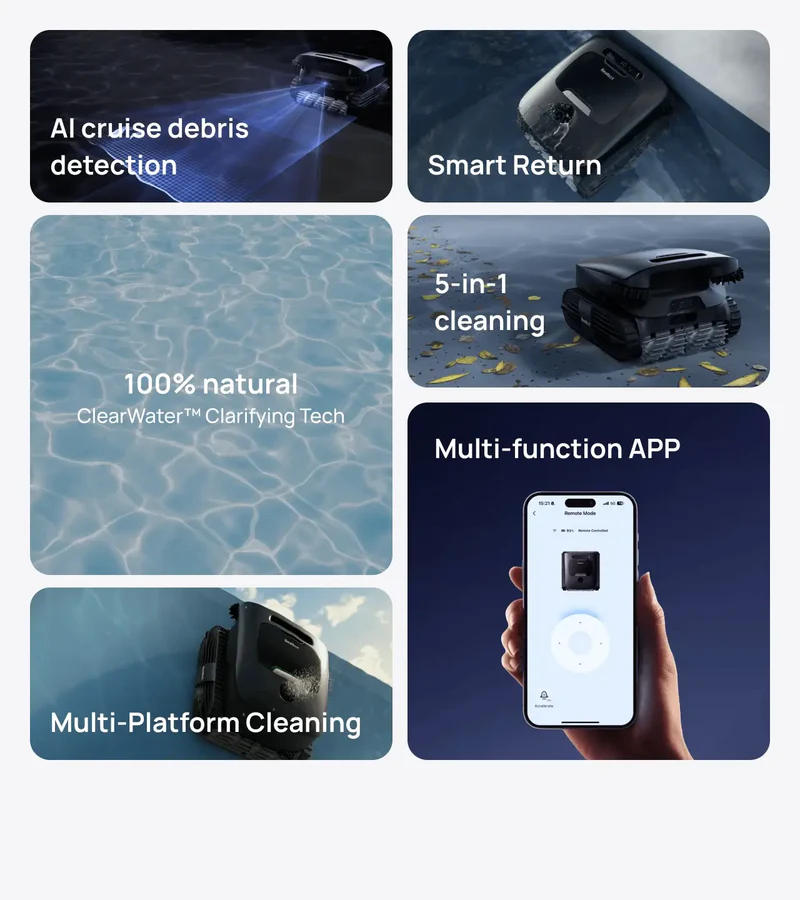 Beatbot AquaSense 2 Ultra Robotic Pool Cleaner - Image 3