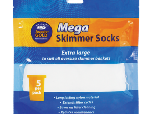 Aussie Gold Skimmer Socks Mega XL pack of 5