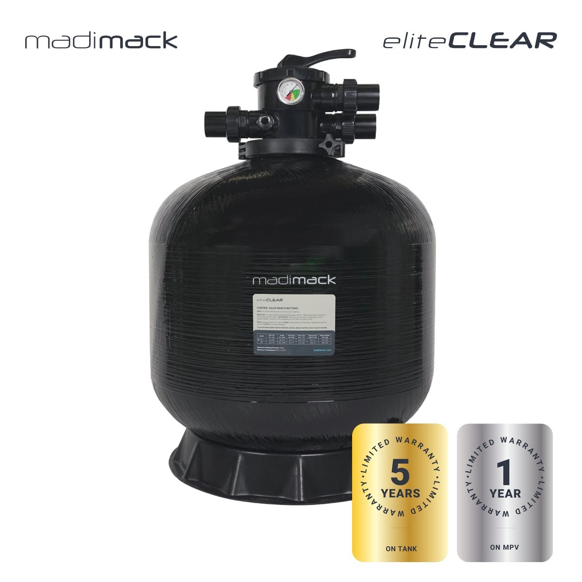 Madimack EliteCLEAR media pool filter