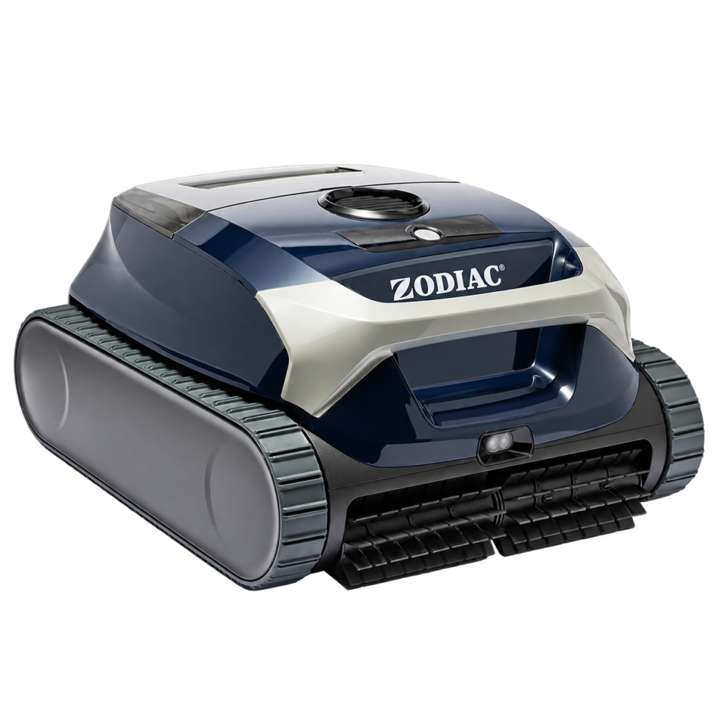 Zodiac FreeRider FR350 iQ cordless robotic pool cleaner, transparent background